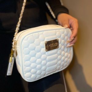 BEBE quilted crossbody bag